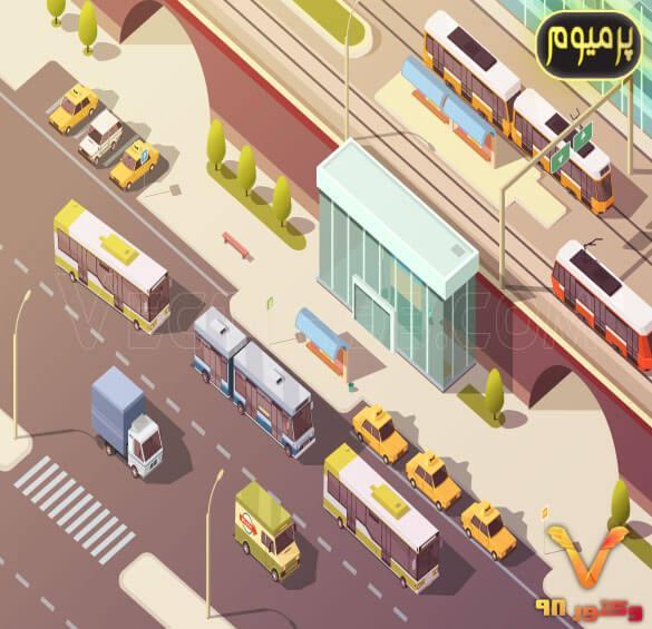 City-Transport-vector-illustration
