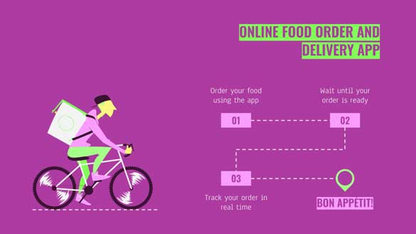 ایده برای تحویل آنلاین غذا