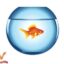 تصویر PNG دوربری شده تنگ ماهی قرمز عید