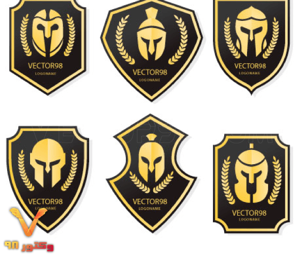 Modern-warrior-sports-logo-collection