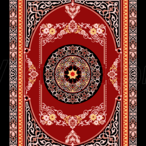 وکتور فرش قرمز ایرانی